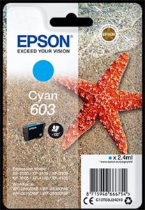 kazeta EPSON 603 Cyan (150 str) 2,4ml