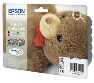 kazeta EPSON T061540 Multipack - 4 ink. (C/M/Y/K), DX3800/3850/4200/48