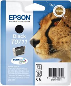 kazeta EPSON T071140 Black,D78,D92,D120 (7,4ml)