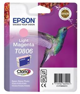 kazeta EPSON T080640 Light Magenta, R265/360/RX560