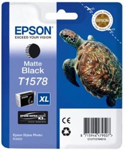 kazeta EPSON T1578 Matte black Cartridge R3000