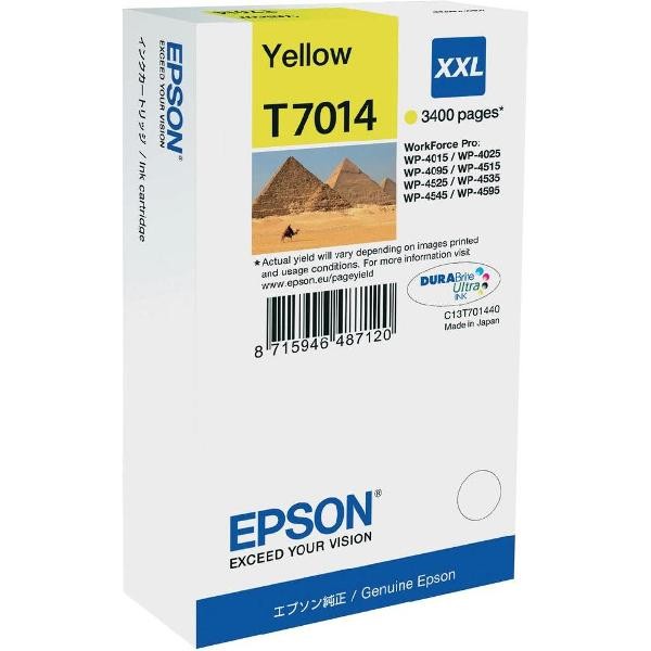 kazeta EPSON T7014 XXL yellow WP4000/4500 series XXL (3400 str.)