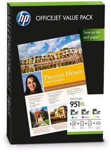 kazeta HP 951XL Officejet Value pack 3x 951XL + 75 listov/A4/210x297mm (CR712AE)