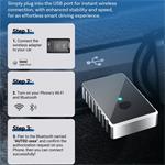 KEETEC CA505 Mini Modul, bezdrôtové pripojenie Carplay, AndroidAuto