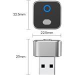 KEETEC CA525 Mini Cube, modul s tlačidlom, bezdrôtové pripojenie Carplay, AndroidAuto