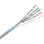 Keline kábel, cat. 5e, FTP lanko, na metre 1,0m, sivý