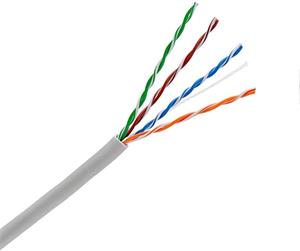 Keline kábel, cat. 5e, UTP drôt, na metre 1,0m, sivý