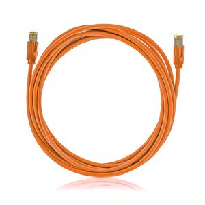 Keline patch kábel Cat 6A, STP, LSOH, 1,0 m, oranžový