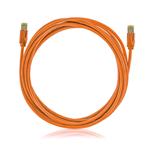 Keline patch kábel Cat 6A, STP, LSOH, 3,0 m, oranžový