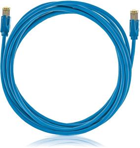 KELine patch kábel RJ45, cat. 6a, STP, LSOH, 2,0m, modrý