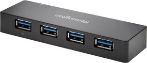 Kensington K39122EU USB 3.0 4-Port Hub + Charging