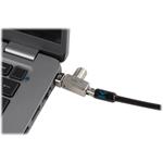 Kensington Slim N17 2.0 Portable Keyed Laptop Lock Keyed Different, bezpečnostný zámok
