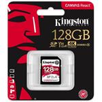 Kingston 128GB SDXC, Class 10 UHS-I U3 V30 A1