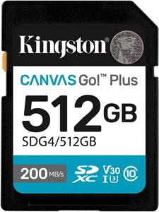 Kingston Canvas Go Plus Gen 4, 512 GB