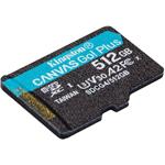 Kingston Canvas Go Plus Gen 4, microSDXC, 512 GB