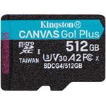 Kingston Canvas Go Plus Gen 4, microSDXC, 512 GB