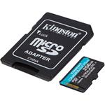 Kingston Canvas Go Plus microSDXC 256 GB, adaptér