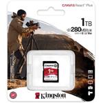 Kingston Canvas React Plus V60 SDXC, 1TB