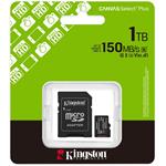 Kingston Canvas Select Plus Gen 3, microSDXC, 1 TB + adaptér
