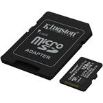 Kingston Canvas Select Plus Gen 3, microSDXC, 128 GB + adaptér