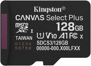 Kingston Canvas Select Plus Gen 3, microSDXC, 128 GB