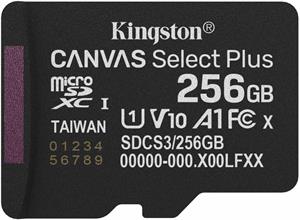 Kingston Canvas Select Plus Gen 3, microSDXC, 256 GB