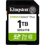 Kingston Canvas Select Plus Gen 3, SDXC, 1 TB