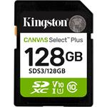 Kingston Canvas Select Plus Gen 3, SDXC, 128 GB