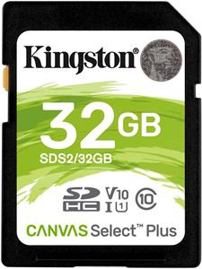 Kingston Canvas Select Plus SDHC pamäťová karta, 32 GB