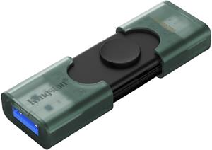 Kingston DataTraveler Duo G2, USB-A / USB-C, 128 GB