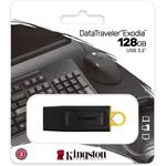 Kingston DataTraveler EXODIA, 128 GB, čierny