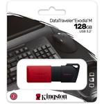 Kingston DataTraveler Exodia M, 128 GB, červený
