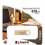 Kingston DataTraveler SE9 G3, 512GB, zlatý