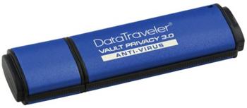 Kingston DataTraveler Vault Privacy 30AV 16GB USB 3.0 256bit AES +ESET AV