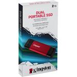 Kingston Dual Portable SSD, 2TB