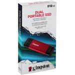Kingston Dual Portable SSD, 512GB