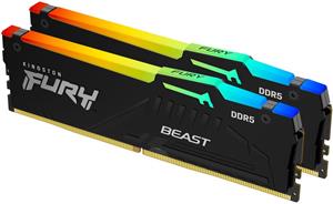 Kingston Fury Beast Black RGB, 2x32GB, 5200MHz, DDR5