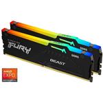 Kingston FURY Beast Black RGB AMD EXPO, 2x16GB, 5200 MHz, DDR5