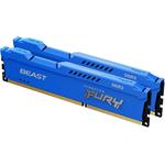 Kingston FURY Beast Blue, 2x4GB, 1600MHz, DDR3