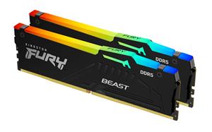 Kingston FURY Beast EXPO/DDR5/128GB/5600MHz/CL36/2x64GB/RGB/Black