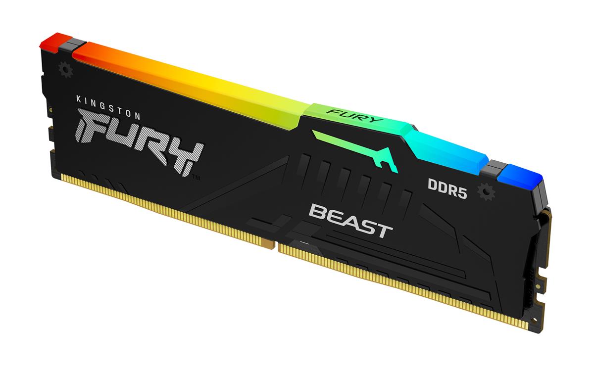 Kingston FURY Beast EXPO/DDR5/32GB/5600MHz/CL36/1x32GB/RGB/Black