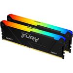 Kingston FURY Beast RGB, 2x16 GB, 3200MHz, DDR4