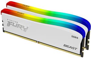 Kingston FURY Beast RGB White SE, 2x16GB, 3200 MHz, DDR4