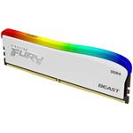 Kingston FURY Beast RGB White SE, 2x16GB, 3600 MHz, DDR4