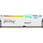 Kingston FURY Beast White RGB, 2x16GB, 6000 MHz, DDR5