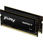 Kingston Fury Impact, 2x16GB, 2666 MHz, DDR4, SO-DIMM, (rozbalené)