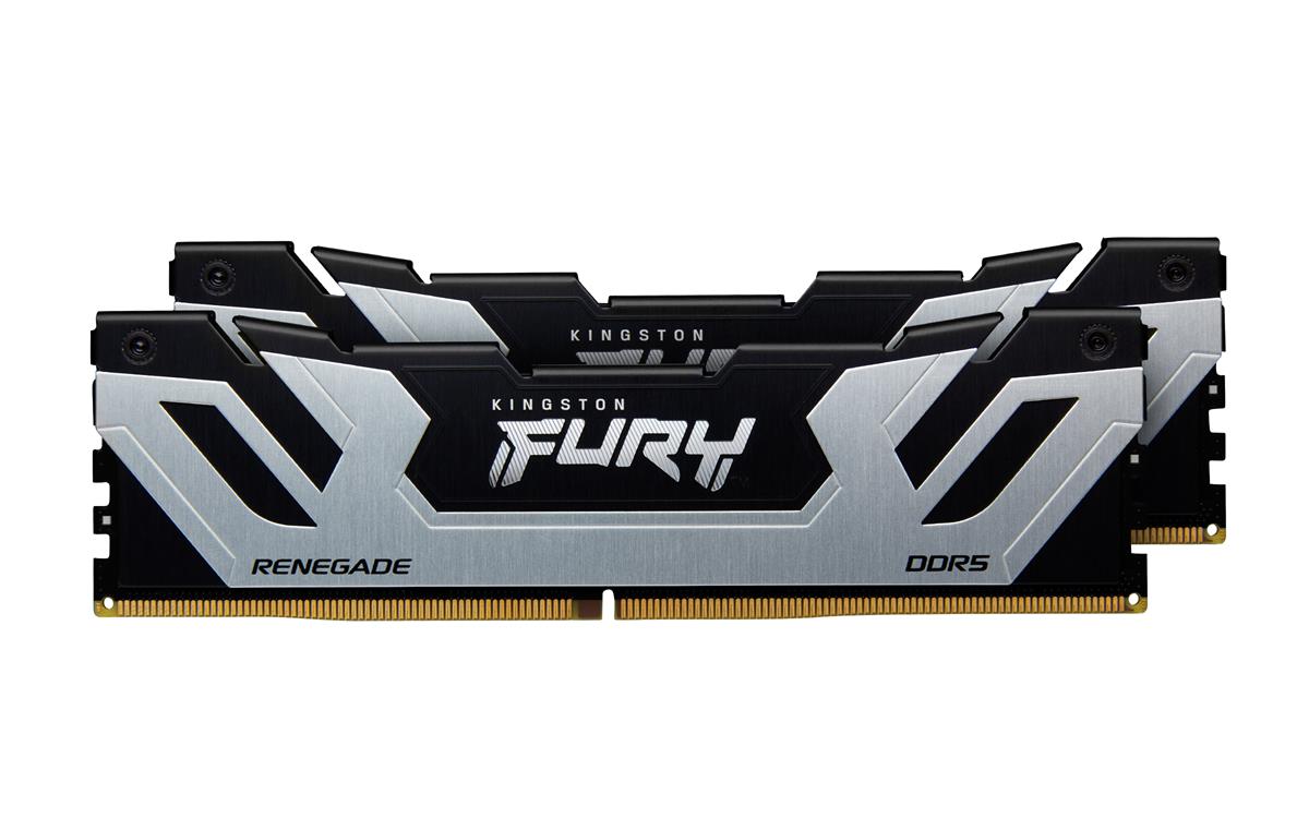 Kingston FURY Renegade/DDR5/48/8000MHz/CL38/2x24GB/Black/Silv