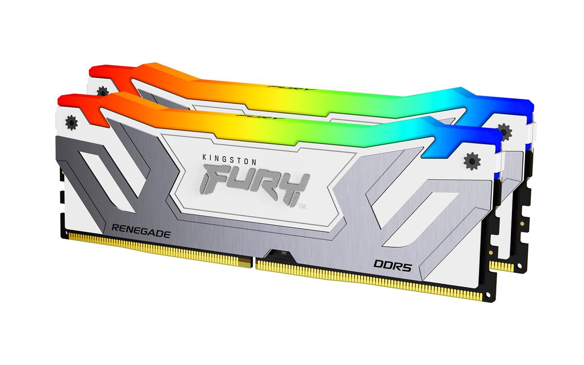 Kingston FURY Renegade/DDR5/48/8000MHz/CL38/2x24GB/RGB/White