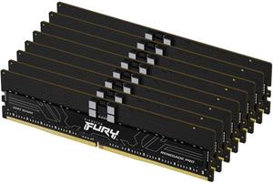 Kingston FURY Renegade Pro Black, 8x32 GB, 6000MHz, DDR5