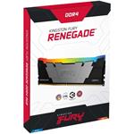 Kingston FURY Renegade RGB, 4x32GB, 3200 MHz, DDR4